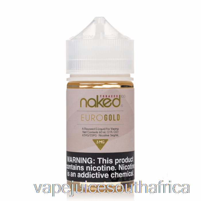 Vape Pods Euro Gold - Naked 100 Tobacco - 60Ml 3Mg